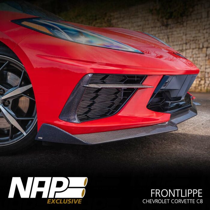 NAP Exclusive Chevrolet Corvette C8 Carbon Aero Kit Frontlippe – Bild 5