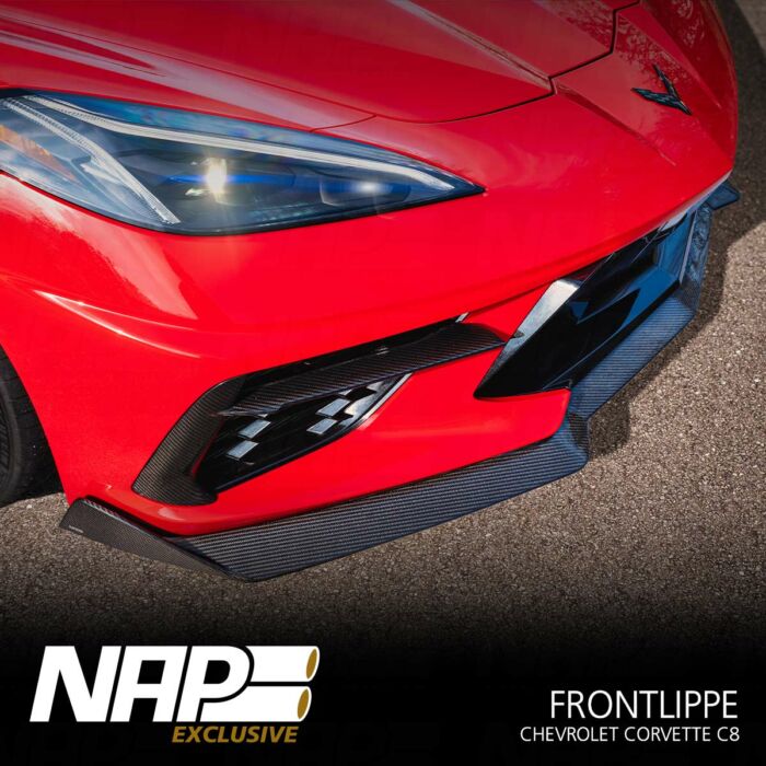 NAP Exclusive Chevrolet Corvette C8 Carbon Aero Kit Frontlippe – Bild 4