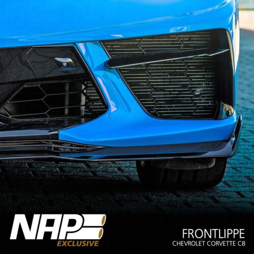 NAP Sportauspuff Chevrolet Corvette C8 Frontlippe black 04