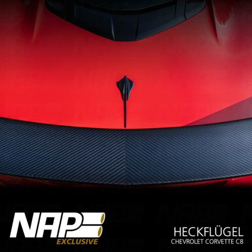 NAP Sportauspuff Chevrolet Corvette C8 Heckfluegel 03