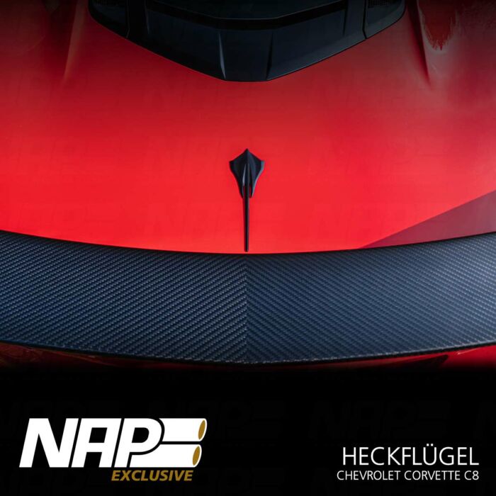NAP Exclusive Chevrolet Corvette C8 Carbon Aero Kit Heckflügel – Bild 4