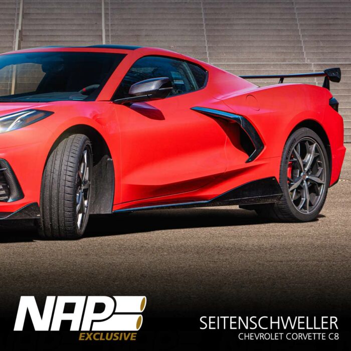 NAP Exclusive Chevrolet Corvette C8 Carbon Aero Kit Seitenschweller – Bild 2