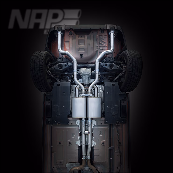 NAP Sportauspuff Dodge Challenger V6 NAP542 NAP Exhaust