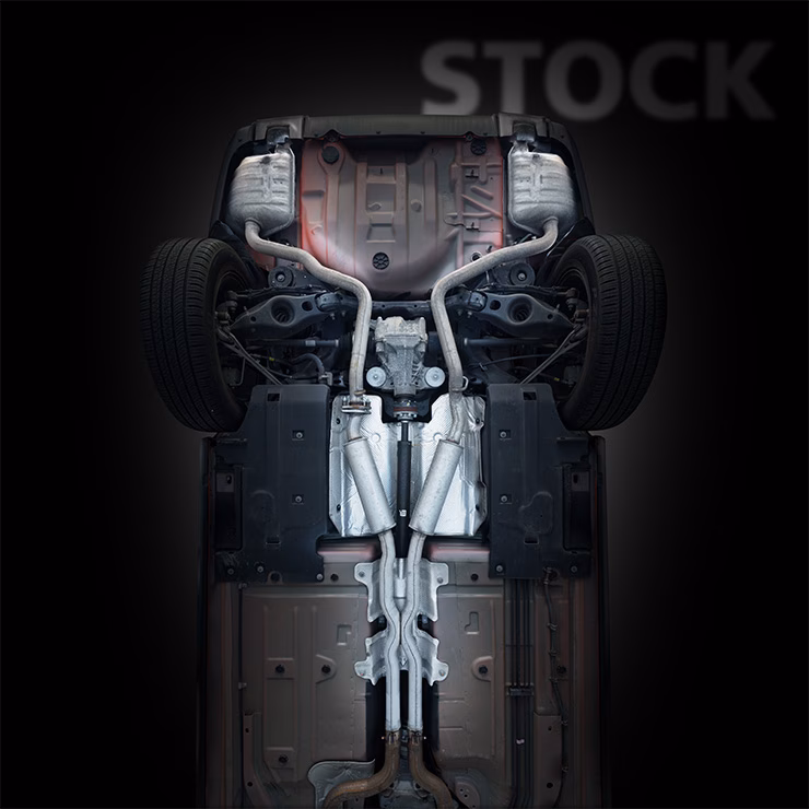 NAP Sportauspuff Dodge Challenger V6 STOCK542 STOCK Exhaust