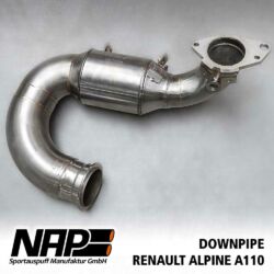 NAP Sportauspuff Downpipe Alpine 1