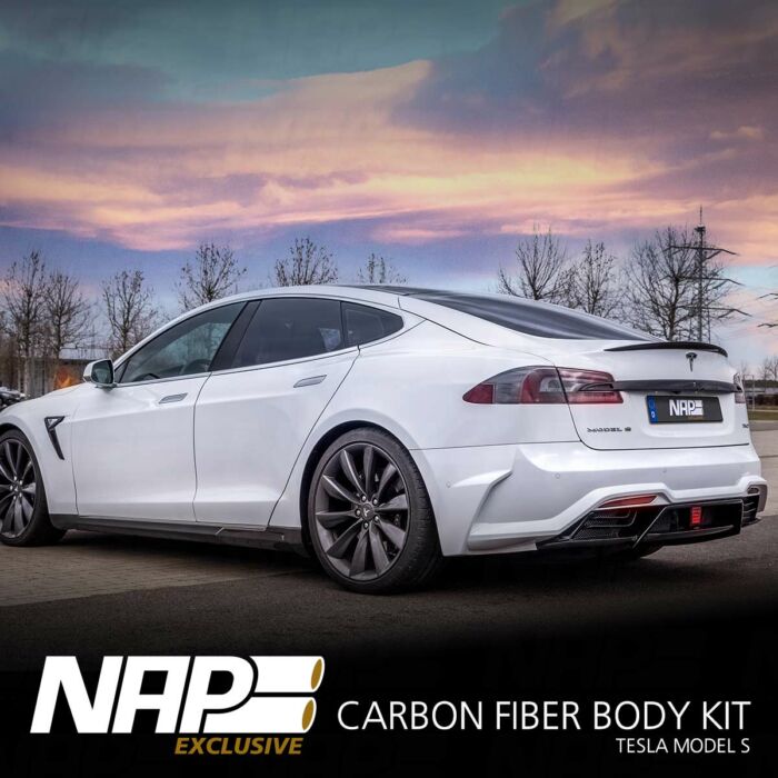 NAP Exclusive Tesla Model S Carbon Body Kit – Bild 2