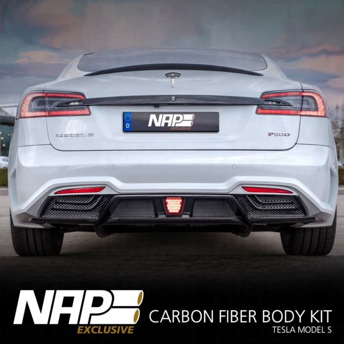 NAP Exclusive Tesla Model S Carbon Body Kit – Bild 4