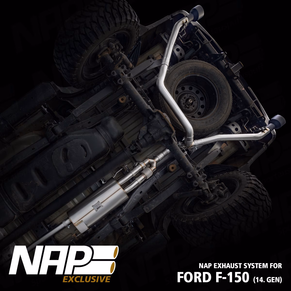 NAP Sportauspuff Ford F150 14gen 179 NAP Klappenauspuff passend für Ford F-150 (14. Gen.) – Bild 6