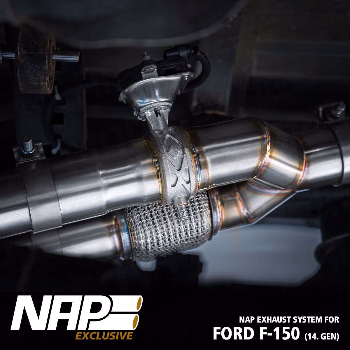 NAP Sportauspuff Ford F150 14gen 249 NAP Klappenauspuff passend für Ford F-150 (14. Gen.) – Bild 4