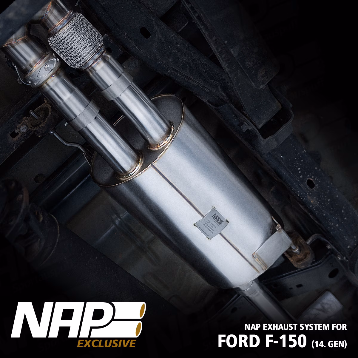 NAP Sportauspuff Ford F150 14gen 279 NAP Klappenauspuff passend für Ford F-150 (14. Gen.) – Bild 5