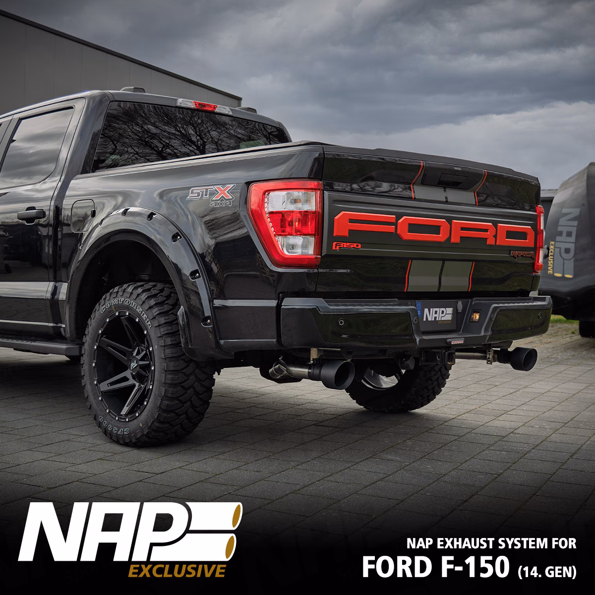 NAP Sportauspuff Ford F150 14gen 343 NAP Klappenauspuff passend für Ford F-150 (14. Gen.) – Bild 3