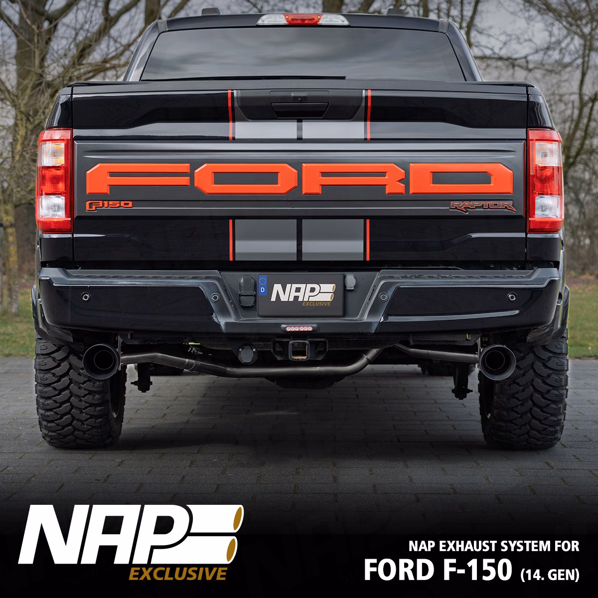 NAP Sportauspuff Ford F150 14gen 349 NAP Klappenauspuff passend für Ford F-150 (14. Gen.) – Bild 2