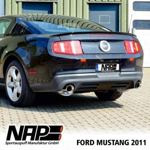 NAP Sportauspuff Ford Mustang2011 hinten1