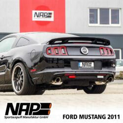 NAP Sportauspuff Ford Mustang2011 hinten3