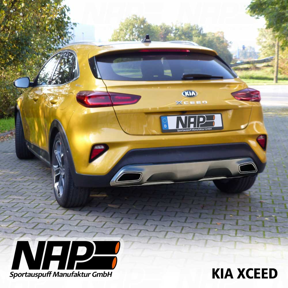 NAP Sportauspuff KIA XCeed hinten1