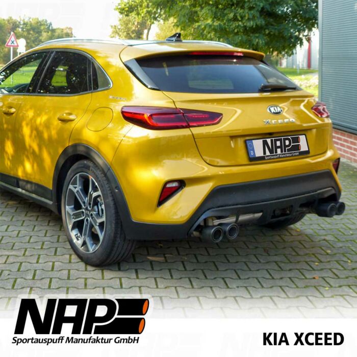 NAP Klappenauspuff Kia XCeed (Giacuzzo Edition)