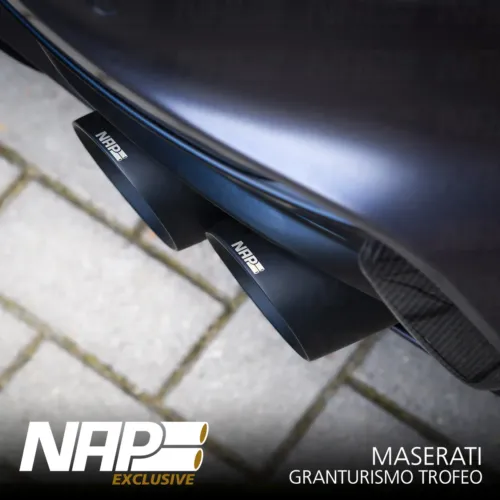 NAP Sportauspuff Maserati GranTurismo Trofeo e1