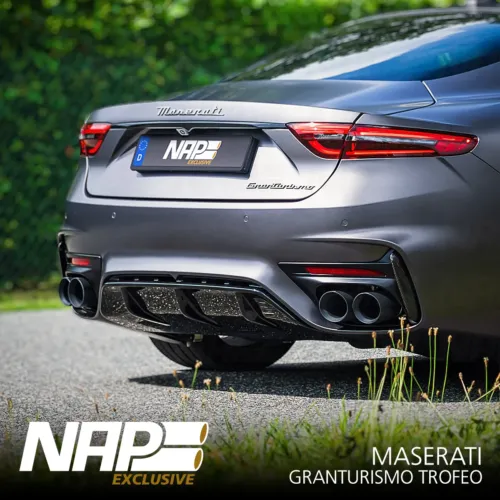 NAP Sportauspuff Maserati GranTurismo Trofeo h1