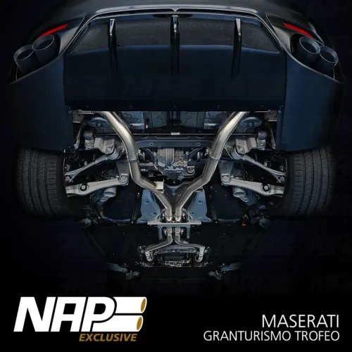 NAP Sportauspuff Maserati GranTurismo Trofeo u1