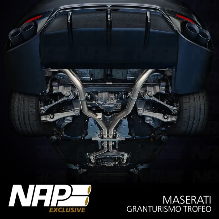 NAP Exclusive Klappenauspuff Maserati GranTurismo Trofeo/Modena – Bild 5