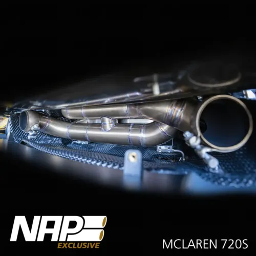 NAP Sportauspuff McLaren 720S Klappenauspuff H Pipe
