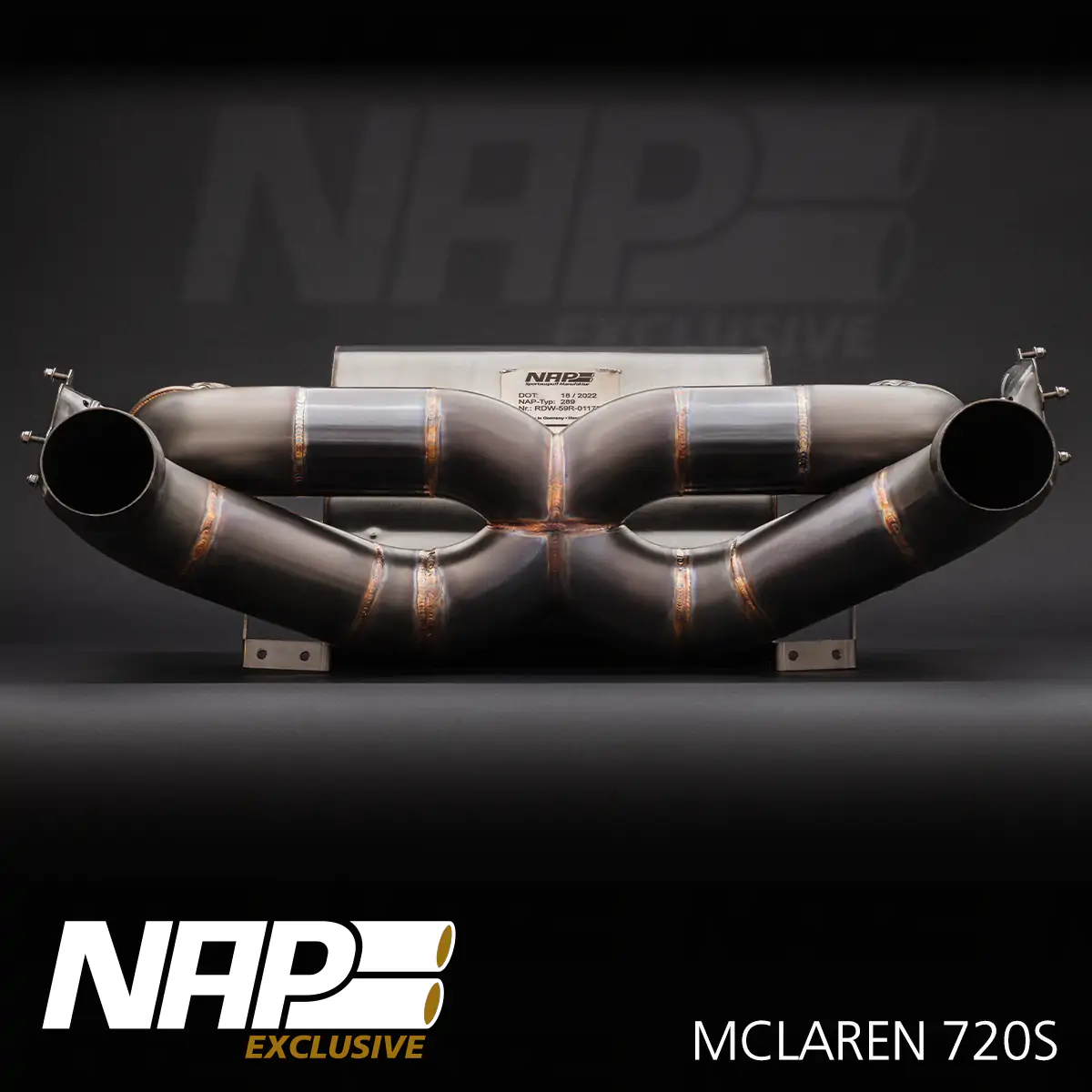 NAP Exclusive Klappenauspuff McLaren 720S