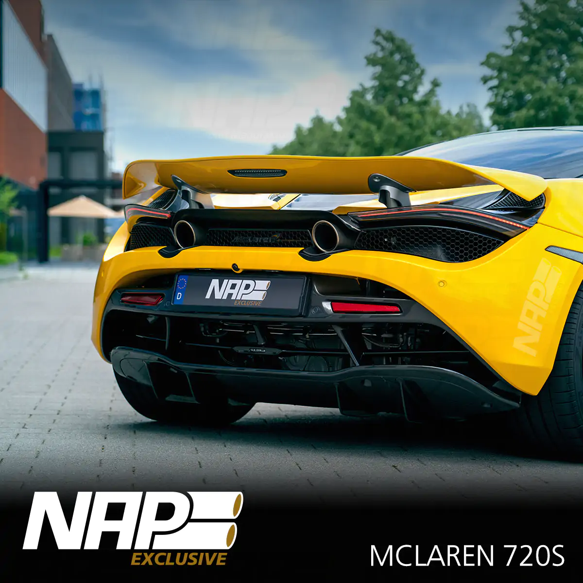 NAP Exclusive Klappenauspuff McLaren 720S