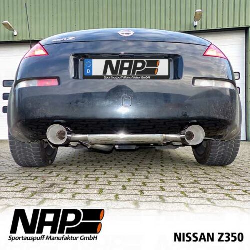 NAP Sportauspuff Nissan 350Z aussen2