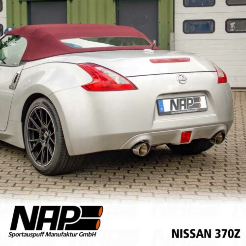 NAP Sportauspuff Nissan 370Z hinten2