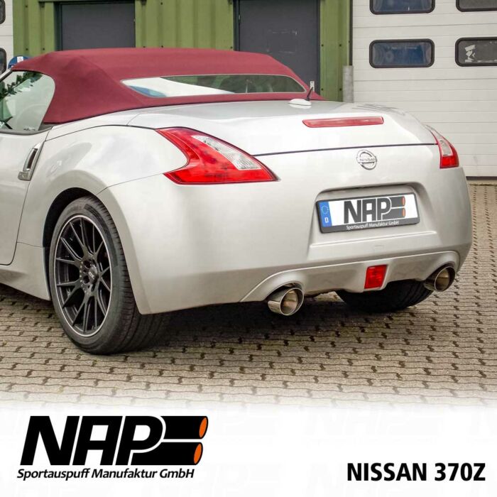 NAP Sportauspuff Nissan 370Z (auch Roadster) – Bild 2