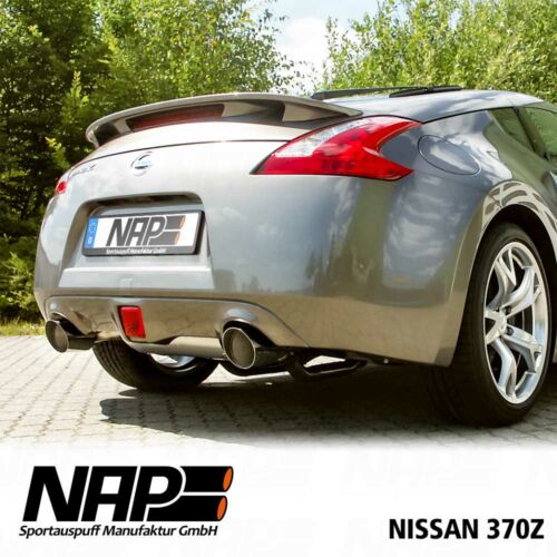 NAP Sportauspuff Nissan 370Z hinten3