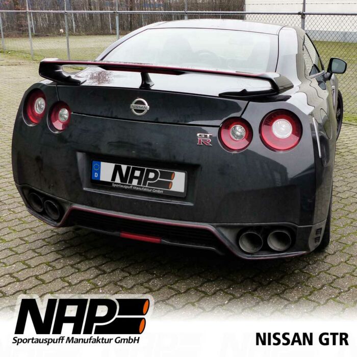 NAP Klappenauspuff Nissan GT-R – Bild 5