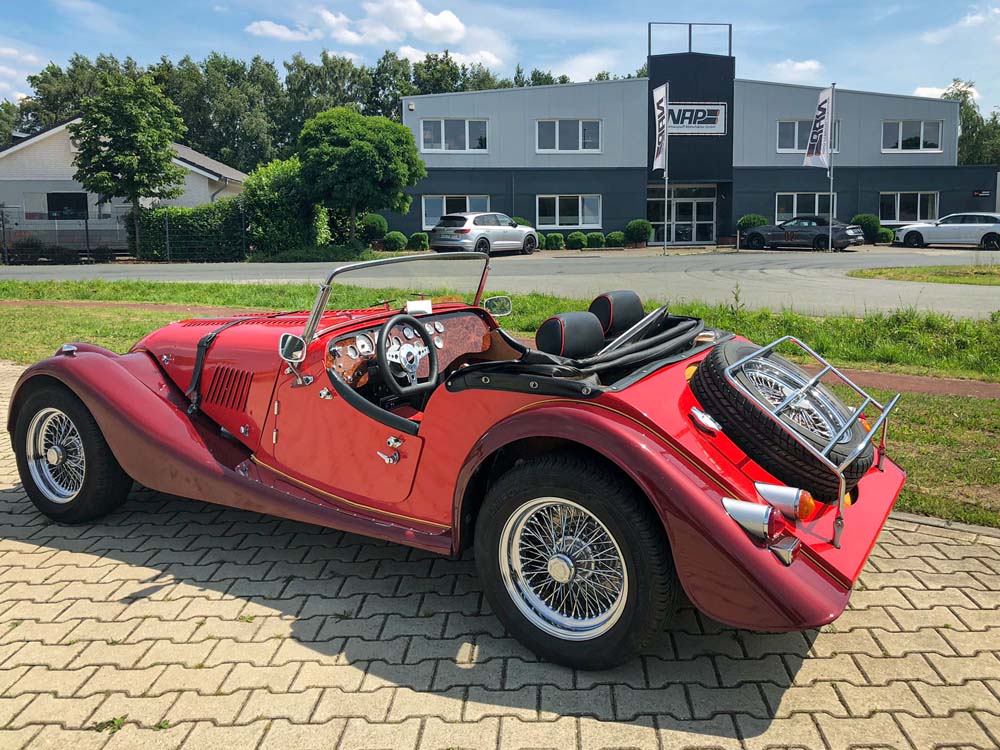 NAP Sportauspuff Oldtimer Morgan 1