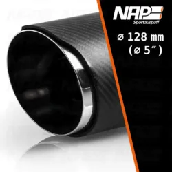 NAP Sportapuspuff Endrohr 128mm