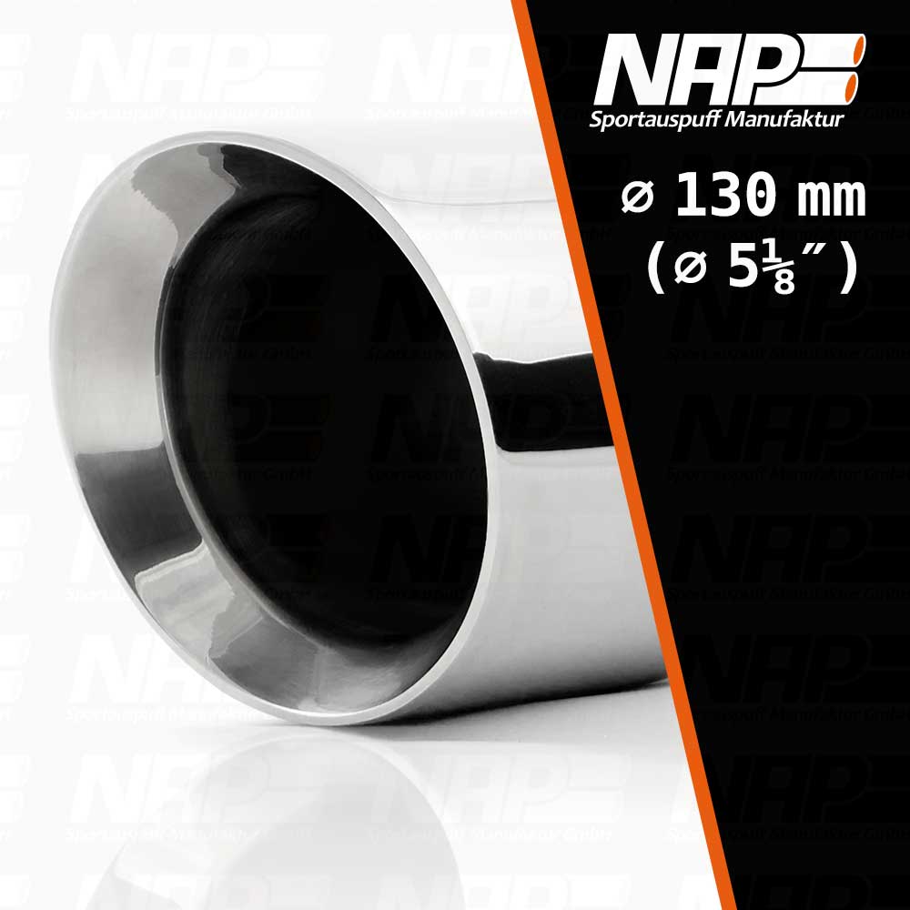 NAP BMW 5-er (F10, F11) Endrohr Set