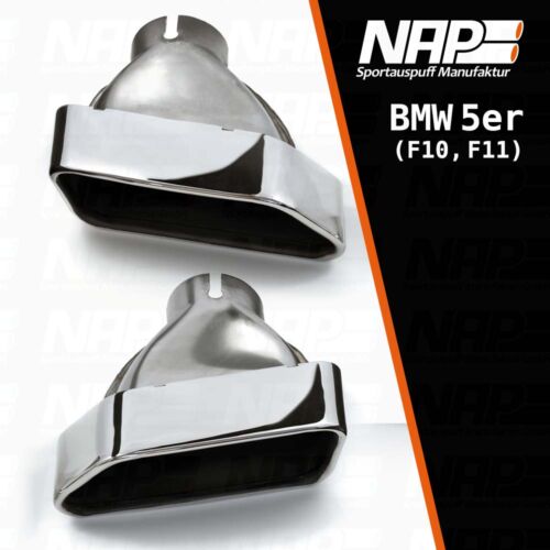 NAP Sportapuspuff Endrohr BMW F10F11 Trapez LR 1