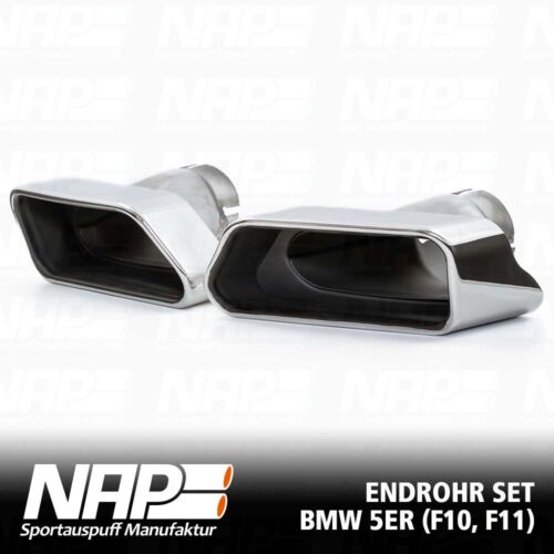 NAP Sportapuspuff Endrohr BMW F10F11 Trapez LR 3