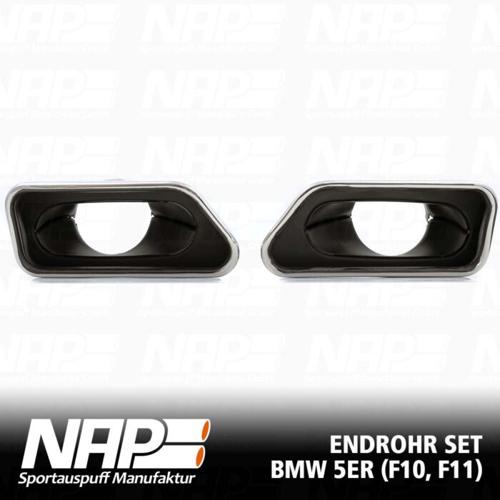 NAP BMW 5-er (F10, F11) Endrohr Set – Bild 5