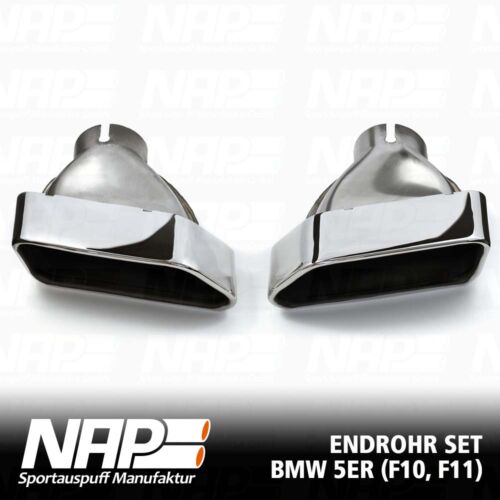 NAP Sportapuspuff Endrohr BMW F10F11 Trapez LR 5