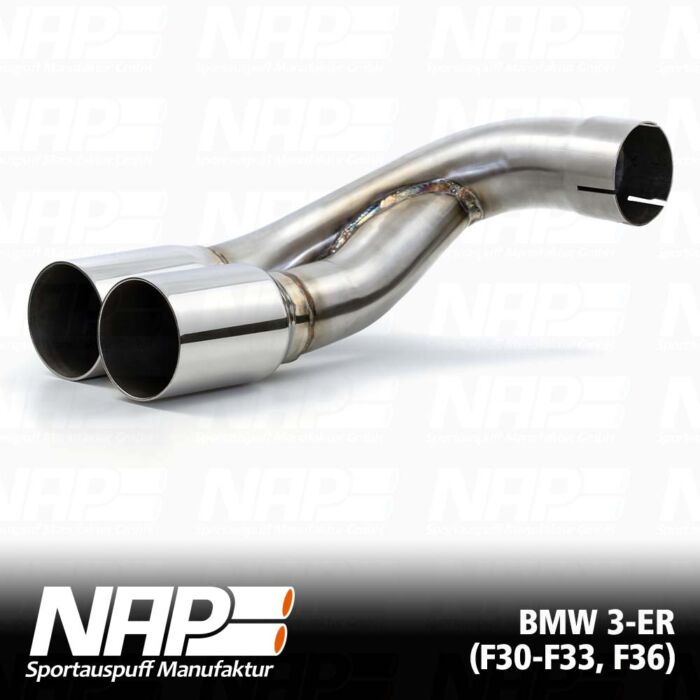 NAP Sportapuspuff Endrohr BMW F30 F33 F36 (6)