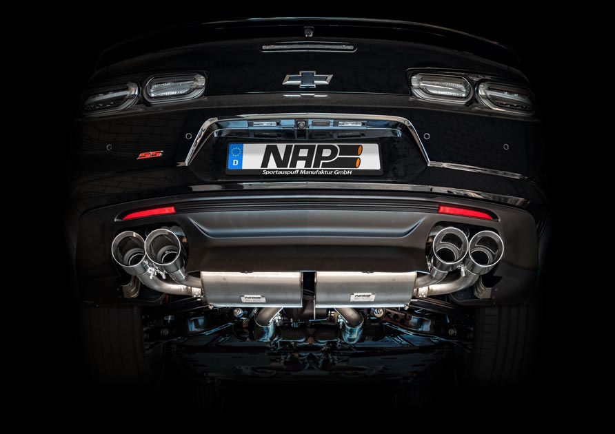 nap exclusive exhaust chevrolet camaro web